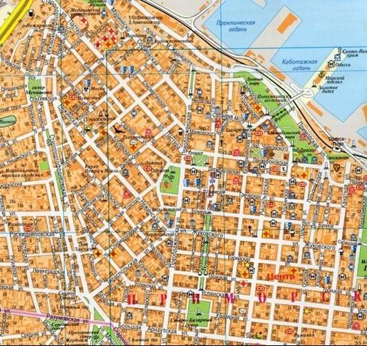 Odessa Plan Miasta 120 000 Mapy I Atlasy Plany Miast Europa Ukraina Księgarnia Podróżnika 7307
