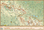 Główny Szlak Sudecki. Mapa ścienna 1:180 000