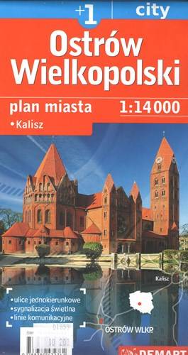 Kalisz Ostrów Wielkopolski Plan Miasta 114 000 Mapy I Atlasy Plany Miast Europa Polska 8070