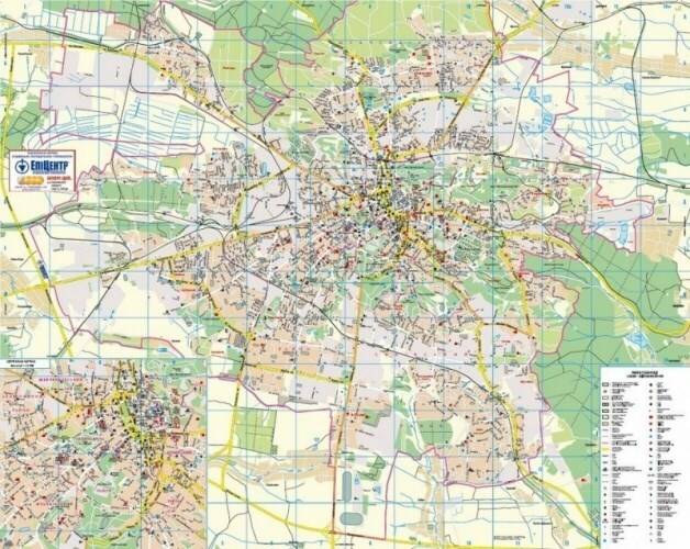 Lwów Plan Miasta 120 000 Mapy I Atlasy Plany Miast Europa Ukraina Księgarnia Podróżnika 7119