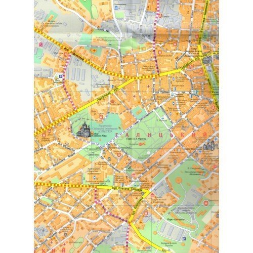 Lwów Plan Miasta 18 000 Mapy I Atlasy Plany Miast Europa Ukraina Księgarnia Podróżnika 6453