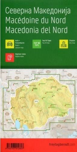 Macedonia Polnocna Mapa Samochodowa 1 200 000 Mapy I Atlasy Samochodowe Krajoznawcze Europa Macedonia Polnocna Ksiegarnia Podroznika