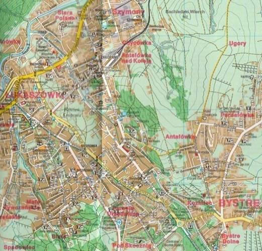 Nowy Targ Plus 3 Plan Miasta 1 20 000 Mapy I Atlasy Plany Miast Europa Polska 8362