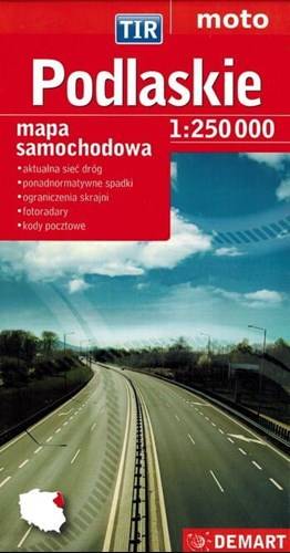 mapa samochodowa europy dla tirów Podlaskie TIR. Mapa samochodowa 1:250 000 | Mapy i Atlasy 