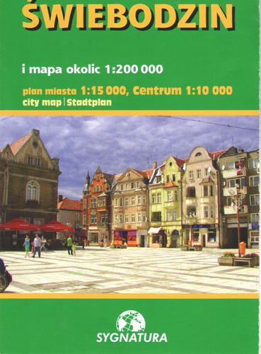 Świebodzin Plan Miasta 115 000 Mapy I Atlasy Plany Miast Europa Polska Księgarnia 4663