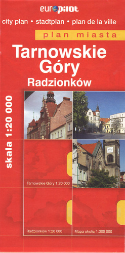 Tarnowskie Góry Radzionków Plan Miasta 120 000 Mapy I Atlasy Plany Miast Europa Polska 3033