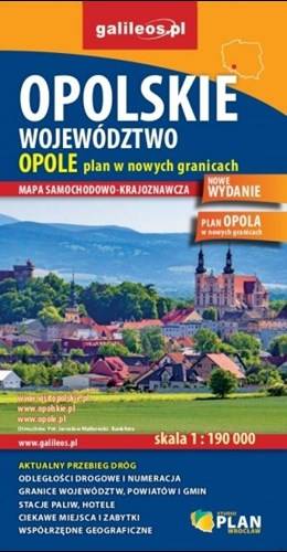 mapa opola samochodowa Województwo opolskie. Opole. Mapa samochodowa | Mapy i Atlasy 