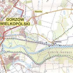 Dookoła Gorzowa Wielkopolskiego. Mapa turystyczna